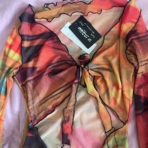 Jaded London Mystic Mesh Dress